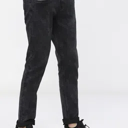 HIGHLANDER Men Black Slim Fit Stretchable Jeans image 4