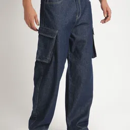 Bene Kleed Men Cargo Baggy Denim image 5