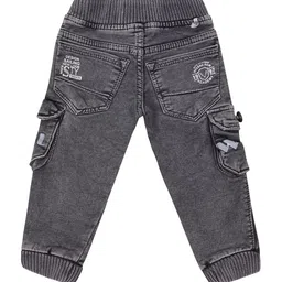 BAESD Boys Original Fit Clean Look Light Fade Medium Shade Mid-Rise Stretchable Jeans image 2