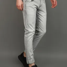 V-Mart Men Slim Fit Denim Cotton Jeans image 2