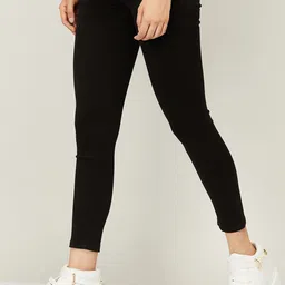 Fame Forever by Lifestyle Women Black Skinny Fit Jeans image 2