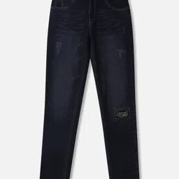 Gini and Jony Boys Black Low Distress Light Fade Jeans image 5