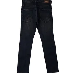 Pepe Jeans Boys Slim Fit Mid-Rise Mildly Distressed Light Fade Stretchable Jeans image 2