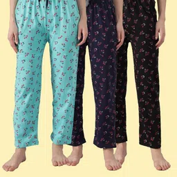trendy world Pack of 3 Women Pyjama-picture-39