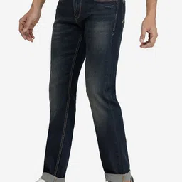 Greenfibre Men Slim Fit Heavy Fade Jeans image 5