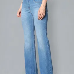 Flying Machine Women Bootcut Light Fade Stretchable Jeans image 4