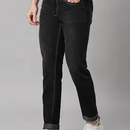 HJ HASASI Men Slim Fit Light Fade Stretchable Jeans image 3