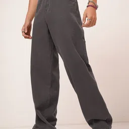 HIGHLANDER Men Relaxed Fit Clean Look Stretchable Jeans image 4