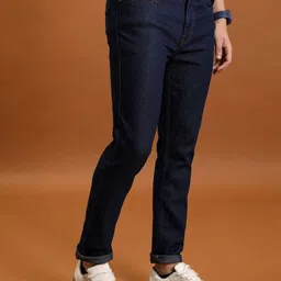 HIGHLANDER Men Skinny Fit Mid-Rise Stretchable Jeans image 4