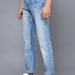 Cantabil Men Heavy Fade Clean Look Stretchable Jeans image 3