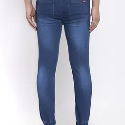 Xee Men Blue Jogger Light Fade Jeans image 4