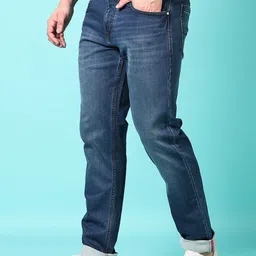 V-Mart Men Light Fade Denim Mid-Rise Jeans image 2