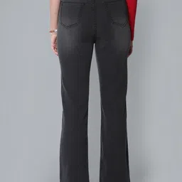 Flying Machine Women Bootcut High-Rise Clean Look Stretchable Jeans image 3