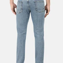 EVERBLUE Men Solid Heavy Fade Stretchable Jeans image 3