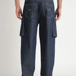 Bene Kleed Men Cargo Baggy Denim image 4
