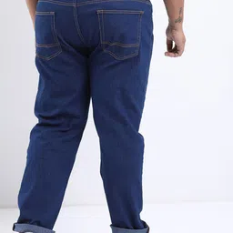 HIGHLANDER Men Plus Size Slim Fit Low Distress Stretchable Jeans image 4