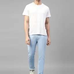 Allen Cooper Men Mid-Rise Light Shade Clean Look Stretchable Jeans image 4