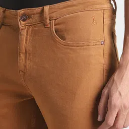 SIMON CARTER LONDON Men Clean Look Slim Fit Stretchable Jeans image 4