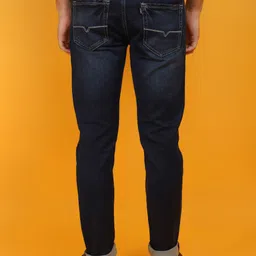 V-Mart Men Slim Fit Light Fade Mid-Rise Denim Jeans image 2