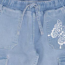 Pantaloons Junior Girls Cotton Low Distress Jeans image 3