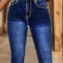 The Roadster Lifestyle Co Women Cotton Slim Fit Jeans image 4