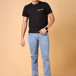 V-Mart Men Light Fade Stretchable Mid Rise Jeans image 2