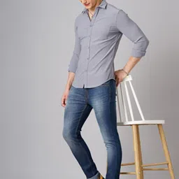 hardsoda by the indian garage co HARDSODA Men Slim Fit Light Fade Stretchable Jeans image 5