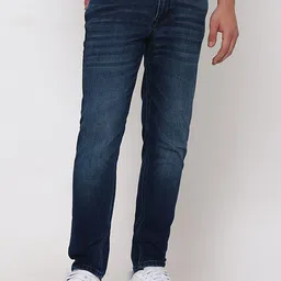 Mufti Men Original Slim Fit Mid Rise Clean Look Stretchable Jeans image 4