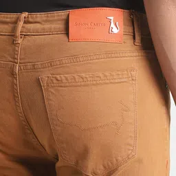 SIMON CARTER LONDON Men Clean Look Slim Fit Stretchable Jeans image 2