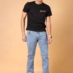 V-Mart Men Light Fade Stretchable Mid Rise Jeans image 3