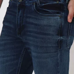 Mufti Men Original Slim Fit Mid Rise Clean Look Stretchable Jeans image 5