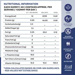 What's Up Wellness Sleep Gummies For Muscle Recovery - 30 Gummies image 4