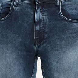 Octave Men Blue Heavy Fade Stretchable Cotton Jeans image 5