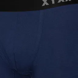 XYXX Men Solid Pack of 3 Combed Cotton Pace Trunk image 3