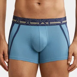 jockey US21 Super Combed Cotton Elastane Stretch Solid Men Trunk image 1