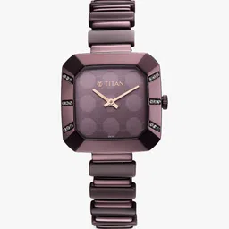 titan Purple Glitz Analog Watch - For Women TH1791975W, NS95208QD01|95208QD01|NS95208QD01 image 3