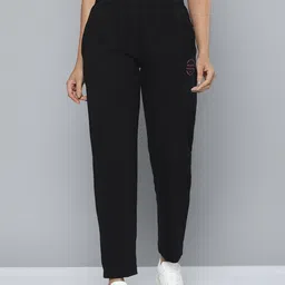 hrx by hrithik roshan Women Solid Black Track Pants-picture-23
