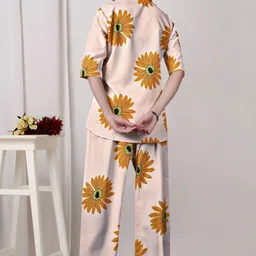 nv trends Shirt Palazzos Co-ords Set image 3