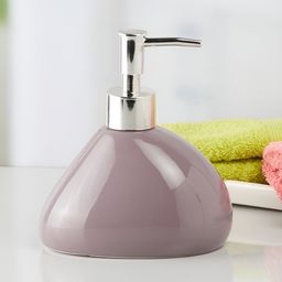 Kookee Brown Abstract Ceramic Soap Dispenser-picture-35