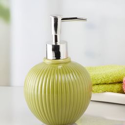 Kookee Green Textured Ceramic Soap Dispenser-picture-41