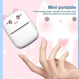 Wolcentra Multifunction Handheld Smart Bluetooth Inkless Printer Mini printer image 2