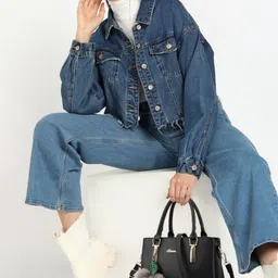 house of common Women Black Hand-held Bag image 3