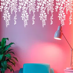 arandnj Painting Wall Stencils Pack of 1 (Size:- 16X24 Inch) BOTANICAL PATTERN THEME- Cherry Falling Leaf DIY Reusable Design Suitable For Bedroom, Living Room, Studio, Entrance & Office Decoration Modern Print Wall Stencil-picture-14