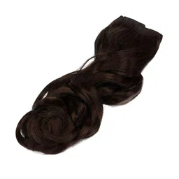 CRIBE Clip-In Ponytail Curly Hair Extension - Brown - 20 Inch image 1