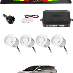 zplus Universal 4 White Reverse Parking Sensor With LED Display For Cars-152 Safety of Passengers/Car One Alarm Kit-1263 Parking Sensor-picture-28