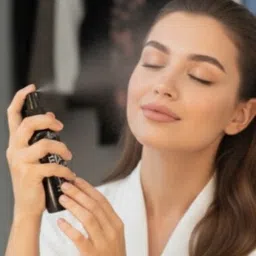 brm traders Natural Makeup Fixer Spray with Aloe Vera, Vitamin E and C, Long-Lasting Primer - 30 ml image 3