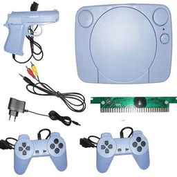 lightgaming 63 Classic TV Game Console Inbuilt Game Contra, Super Mario Bros with 1 Cassette NA GB with Contra, Super Mario Bros, F1 Race, Cricket Game-image-96