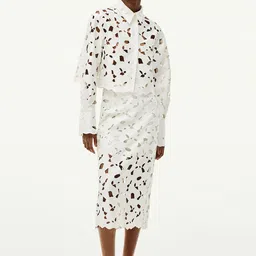 H&M Broderie Anglaise Satin Skirt-picture-20