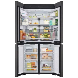 LG 614 Litres 3 Star Frost Free French Door Smart Wifi Enabled Refrigerator with Multi Air Flow (GR-B24FQGJB, Brown & Beige) image 5