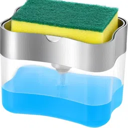 winberg 2-in-1 Kitchen Soap Dispenser with Sponge Holder Washing Machine Soap Dispenser-picture-19